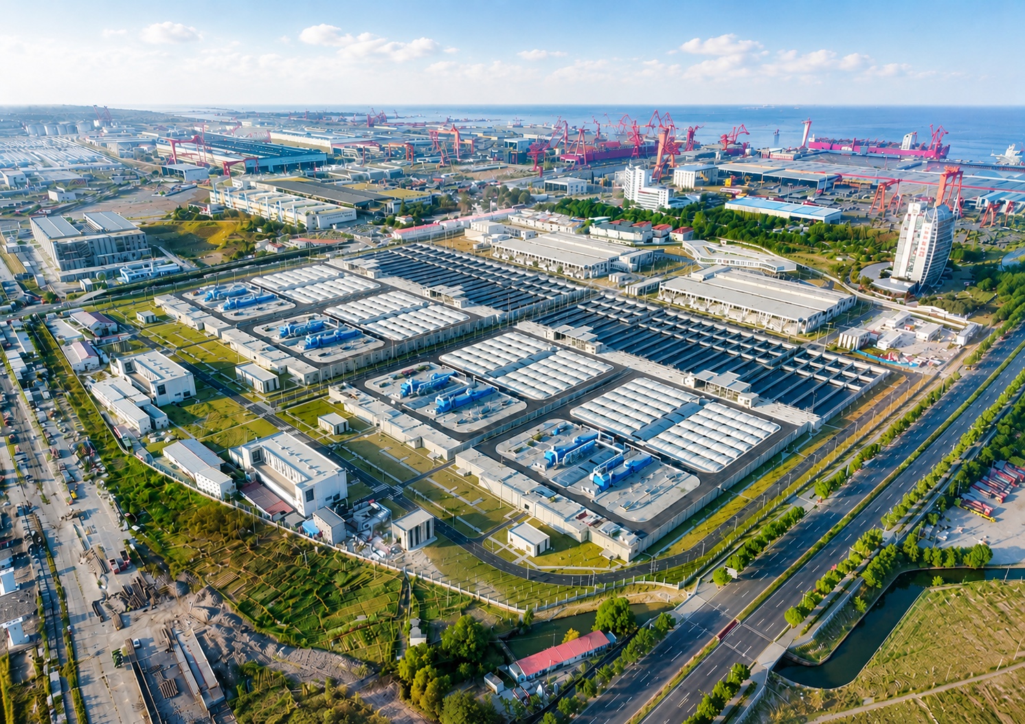 Zhuyuan Wastewater Treatment Plant Project