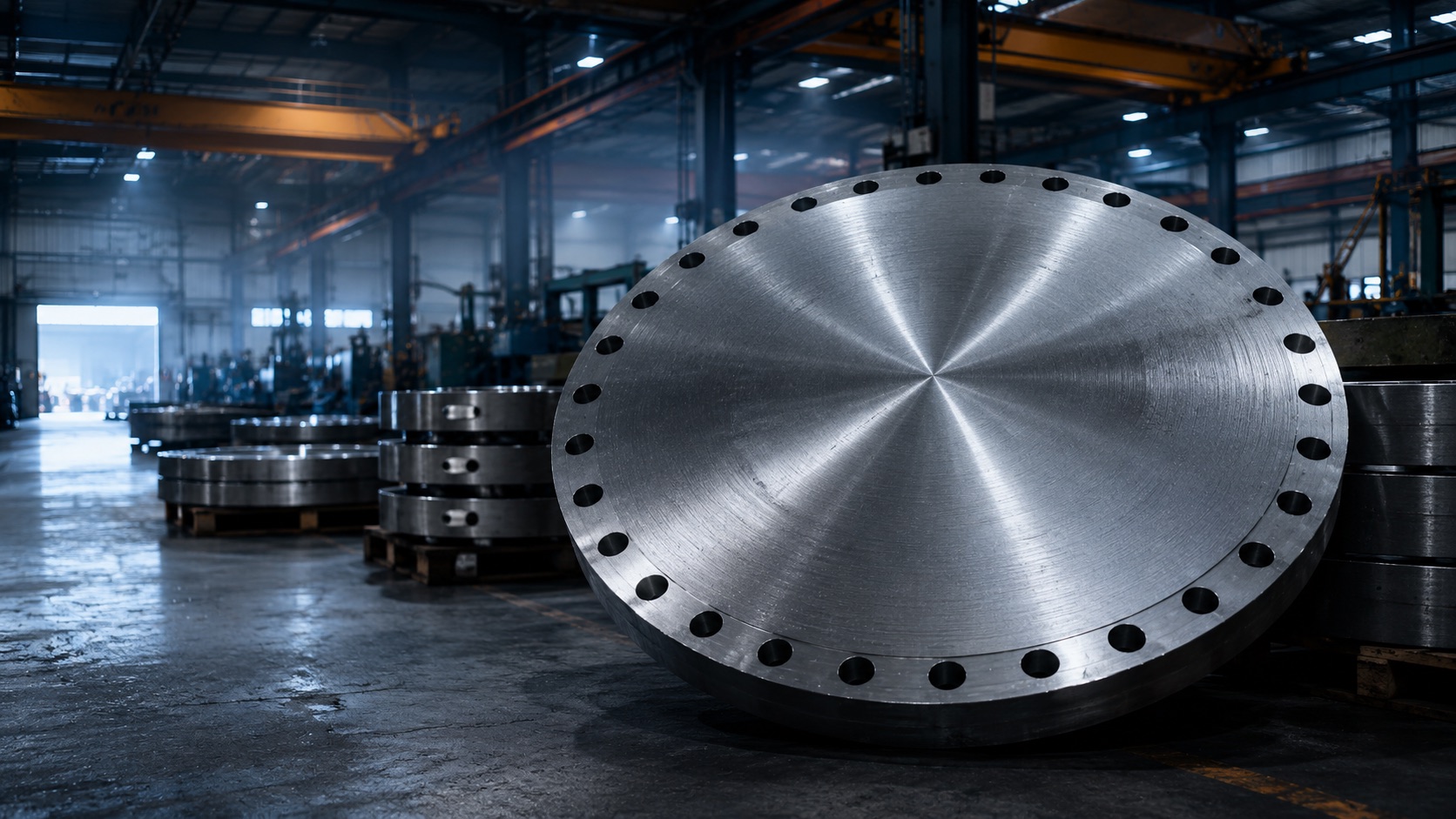 Large-Diameter Blind Flange Isolation