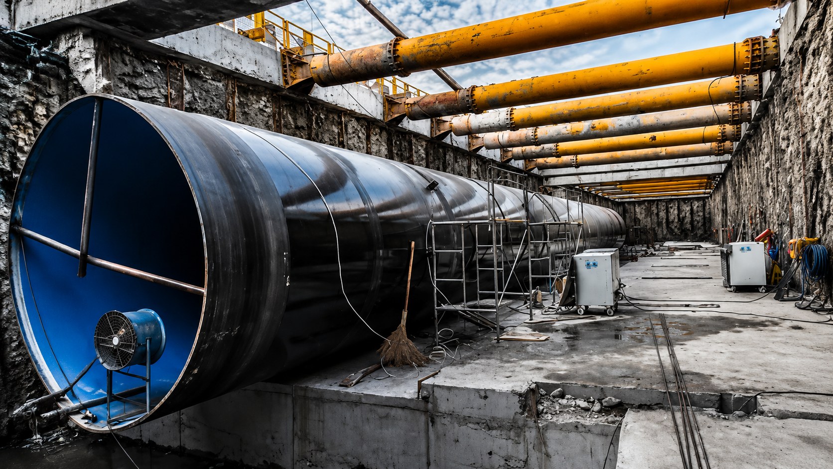 Large-Diameter Steel Pipe Transmission 2